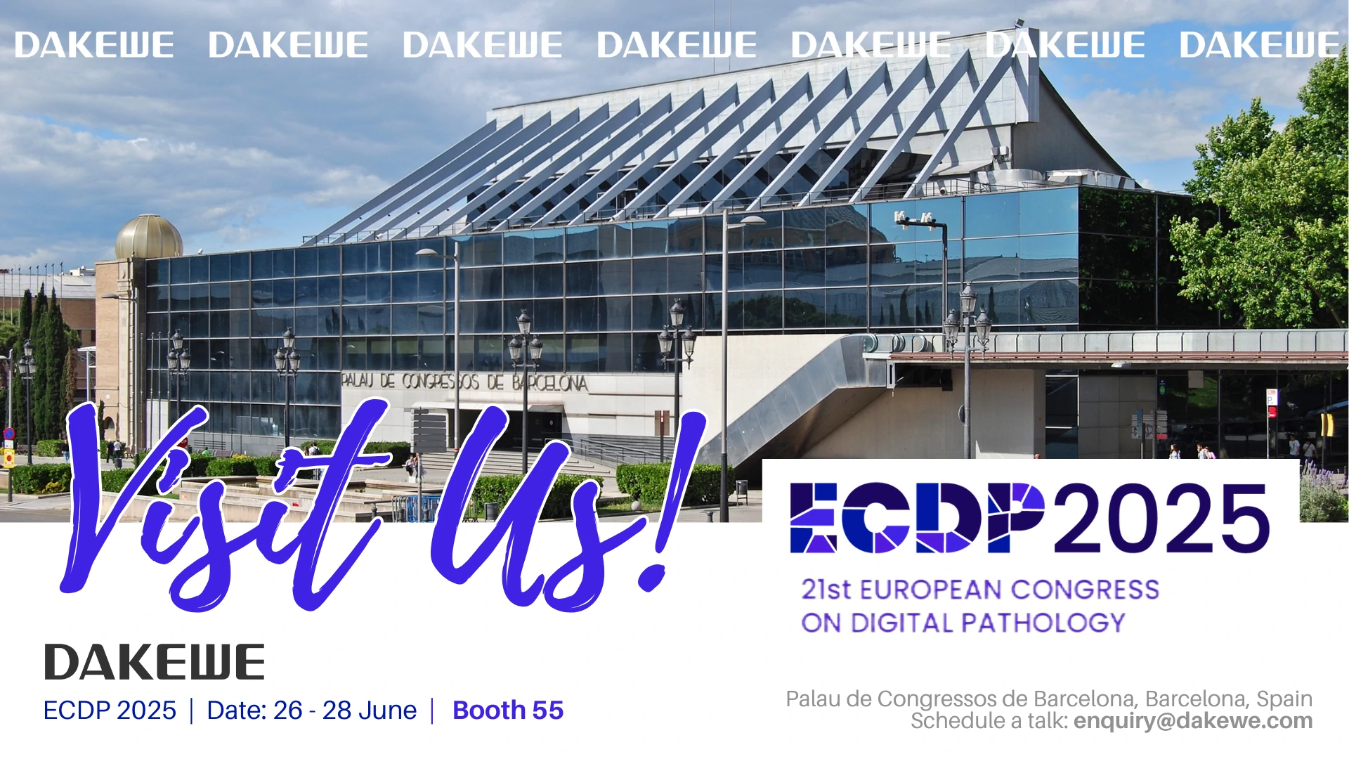 Dakewe is attending ECDP 2025